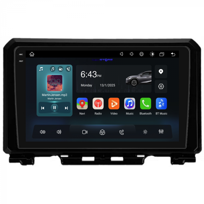 Navigatie Dedicata Suzuki Jimny (2018-2023), 9Inch, 6Gb Ram, 128Gb Stocare, Carplay [5]