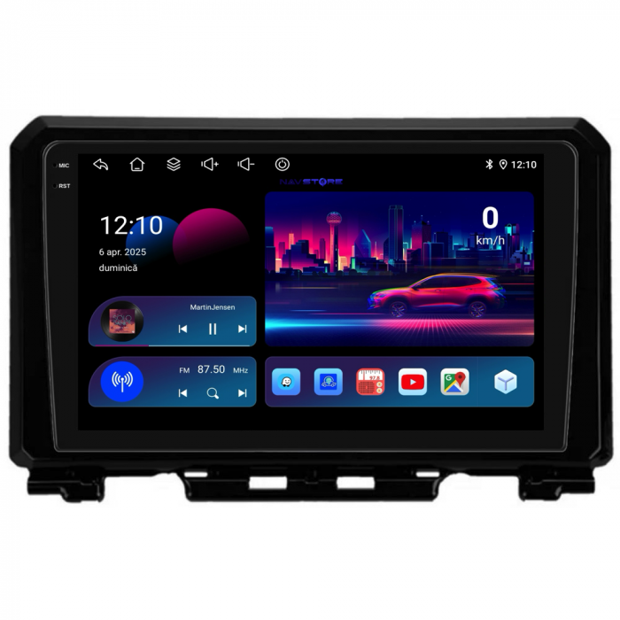 Navigatie Dedicata Suzuki Jimny (2018-2023),QuadCore, 9Inch, 4Gb Ram, 64Gb Stocare, Carplay [4]