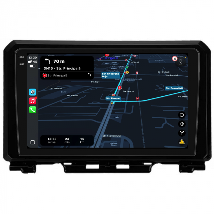 Navigatie Dedicata Suzuki Jimny (2018-2023),QuadCore, 9Inch, 4Gb Ram, 64Gb Stocare, Carplay [3]