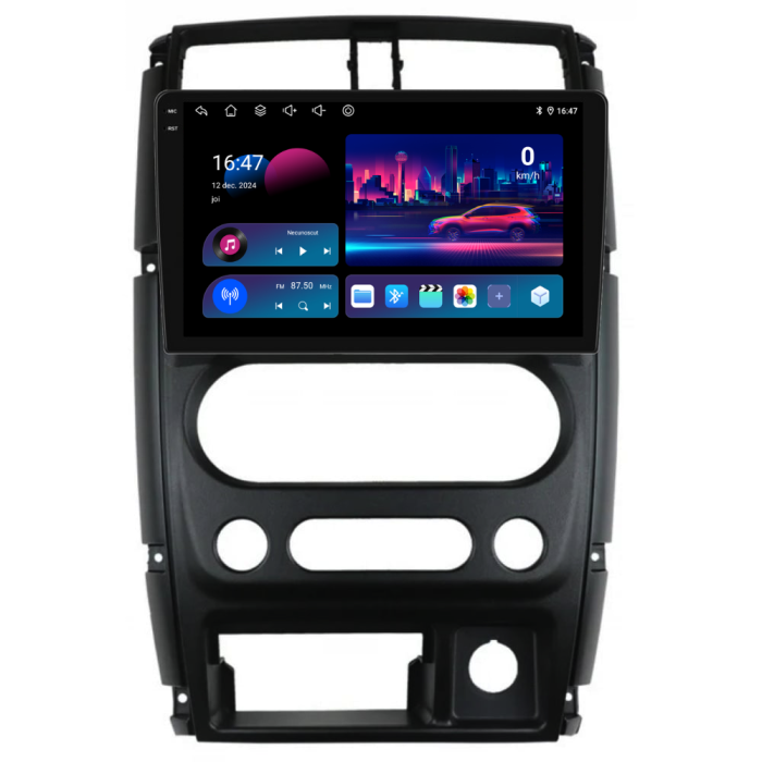 Navigatie Dedicata Suzuki Jimny 3 (2005-2019), 9Inch, 2Gb Ram, 32Gb Stocare, Carplay [4]