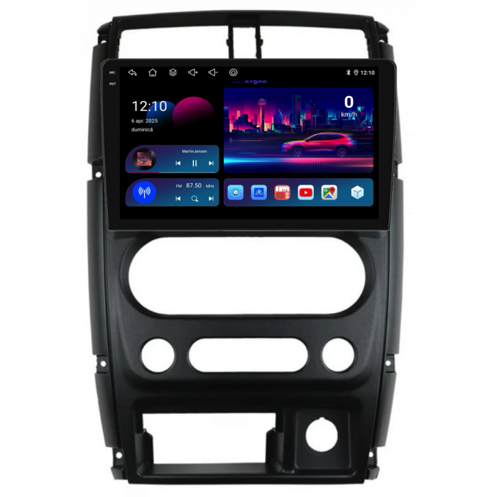 Navigatie Dedicata Suzuki Jimny 3 (2005-2019), 9Inch, 8Gb Ram, 256Gb Stocare, Carplay [4]