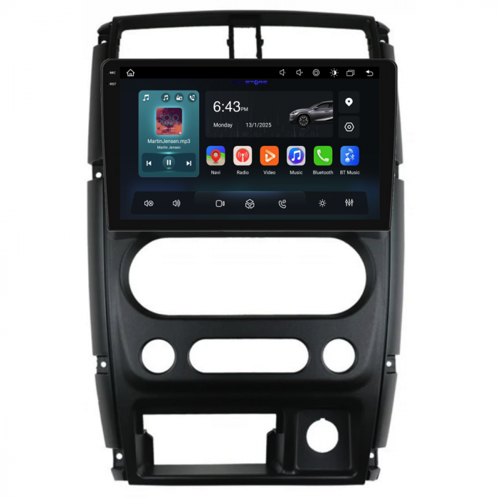 Navigatie Dedicata Suzuki Jimny 3 (2005-2019),QuadCore, 9Inch, 4Gb Ram, 64Gb Stocare, Carplay [5]