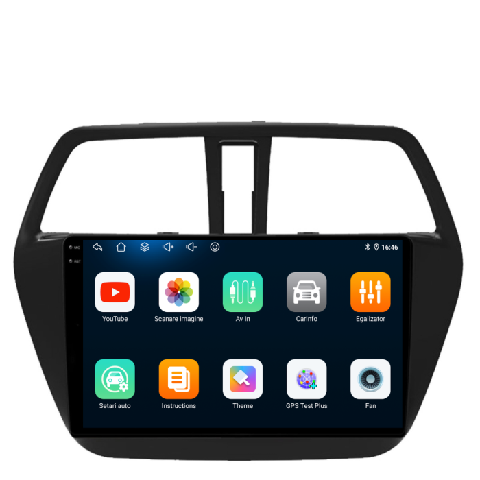 Navigatie Dedicata Suzuki S-Cross (2012-2016), 9Inch, 2Gb Ram, 32Gb Stocare, Carplay [6]