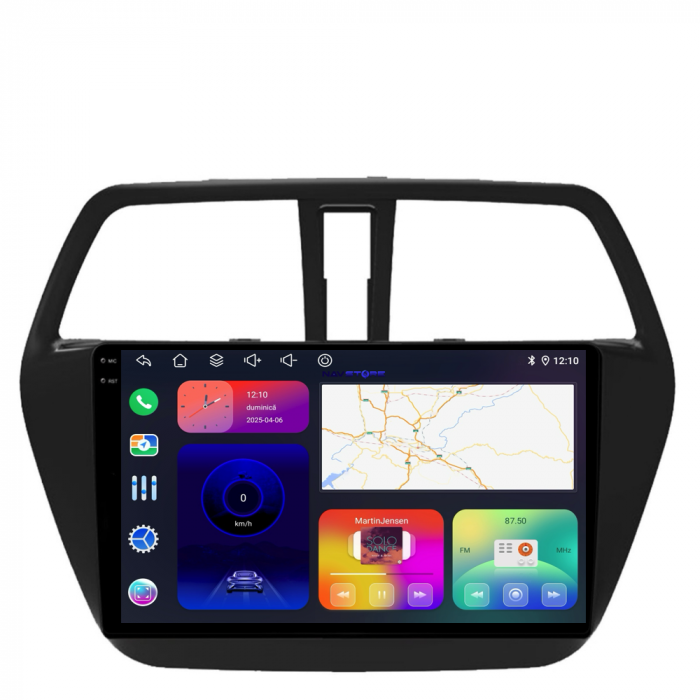Navigatie Dedicata Suzuki S-Cross (2012-2016), 9Inch, 2Gb Ram, 32Gb Stocare, Carplay [6]