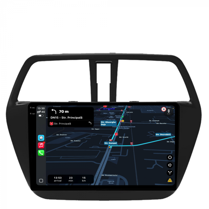 Navigatie Dedicata Suzuki S-Cross (2012-2016), 9Inch, 2Gb Ram, 32Gb Stocare, Carplay [3]