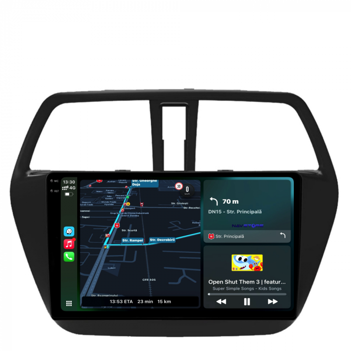 Navigatie Dedicata Suzuki S-Cross (2012-2016), 9Inch, 2Gb Ram, 32Gb Stocare, Carplay [2]