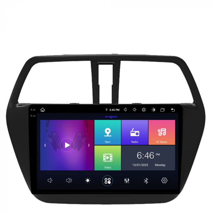 Navigatie Dedicata Suzuki S-Cross (2012-2016), 9Inch, 4Gb Ram, 64Gb Stocare, Carplay [7]
