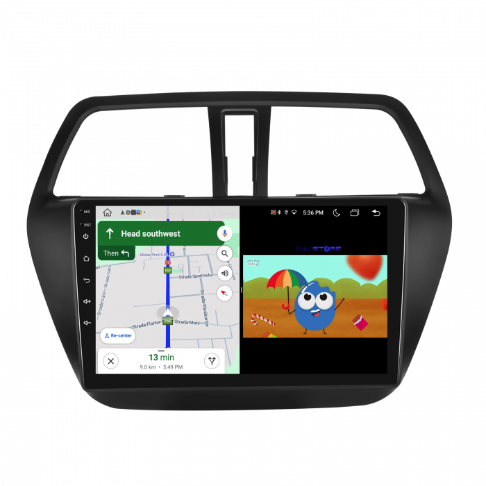 Navigatie Dedicata Suzuki S-Cross (2012-2016), 9Inch, 4Gb Ram, 64Gb Stocare, Carplay [5]