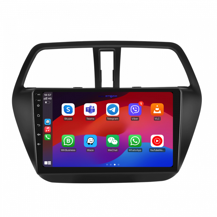 Navigatie Dedicata Suzuki S-Cross (2012-2016), 9Inch, 4Gb Ram, 64Gb Stocare, Carplay [4]