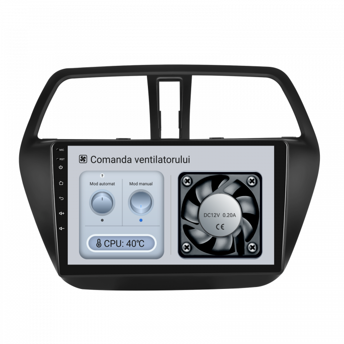 Navigatie Dedicata Suzuki S-Cross (2012-2016), 9Inch, 4Gb Ram, 64Gb Stocare, Carplay [6]