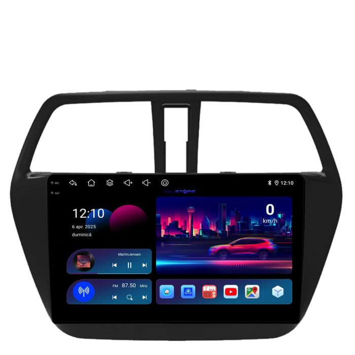 Navigatie Dedicata Suzuki S-Cross (2012-2016),QuadCore, 9Inch, 4Gb Ram, 64Gb Stocare, Carplay [4]