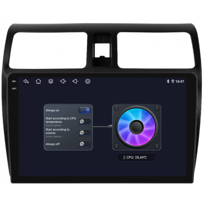 Navigatie Dedicata Suzuki Swift (2003-2010), 2K, 12Gb Ram, 256Gb Stocare, Carplay [6]