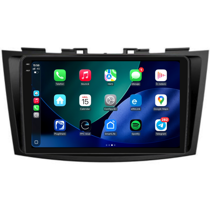 Navigatie Dedicata Suzuki Swift (2010-2017), 2K, 12Gb Ram, 256Gb Stocare, Carplay [5]
