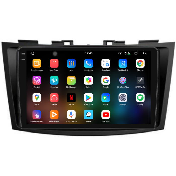 Navigatie Dedicata Suzuki Swift (2010-2017), 2K, 12Gb Ram, 256Gb Stocare, Carplay [3]