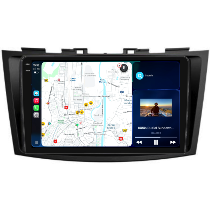 Navigatie Dedicata Suzuki Swift (2010-2017), 2K, 4Gb Ram, 64Gb Stocare, Carplay [2]