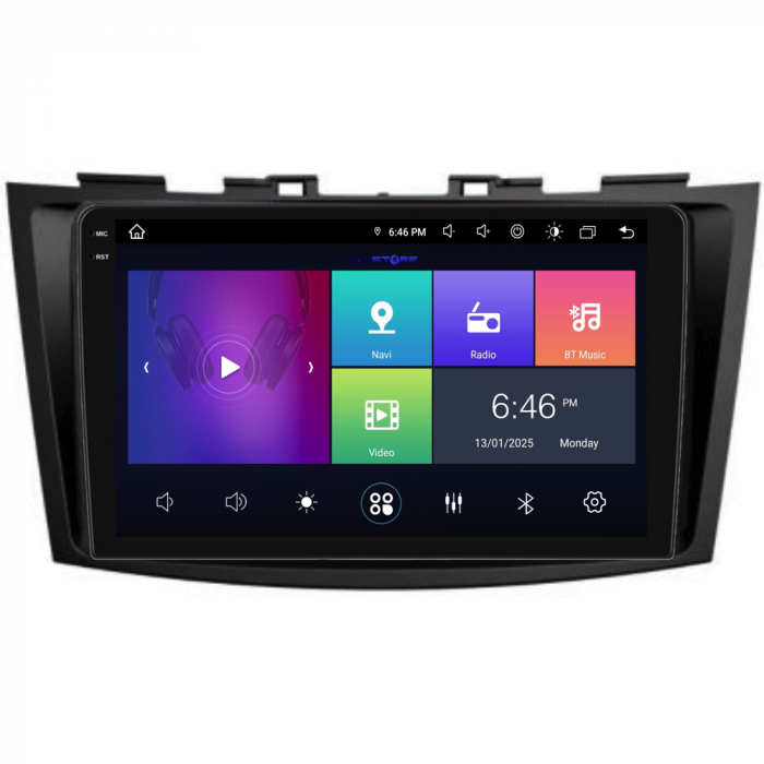 Navigatie Dedicata Suzuki Swift (2010-2017), 9Inch, 4Gb Ram, 64Gb Stocare, Carplay [7]