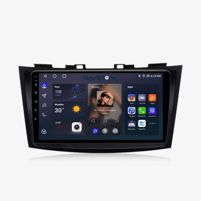 Navigatie Android Dedicata Suzuki Swift (2010-2017), 9Inch, 4Gb Ram, 64Gb Stocare, Bluetooth, WiFi, Carplay [8]