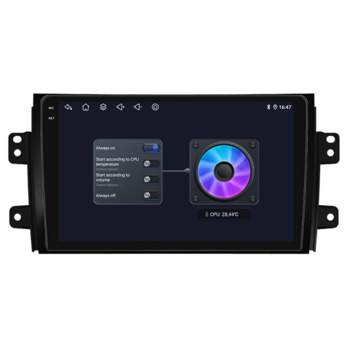 Navigatie Dedicata Suzuki SX4 (2006-2012), 2K, 12Gb Ram, 256Gb Stocare, Carplay [6]