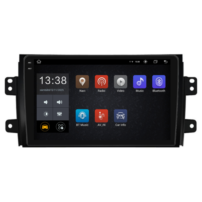 Navigatie Dedicata Suzuki SX4 (2006-2012), 2K, 8Gb Ram, 256Gb Stocare, Carplay [4]