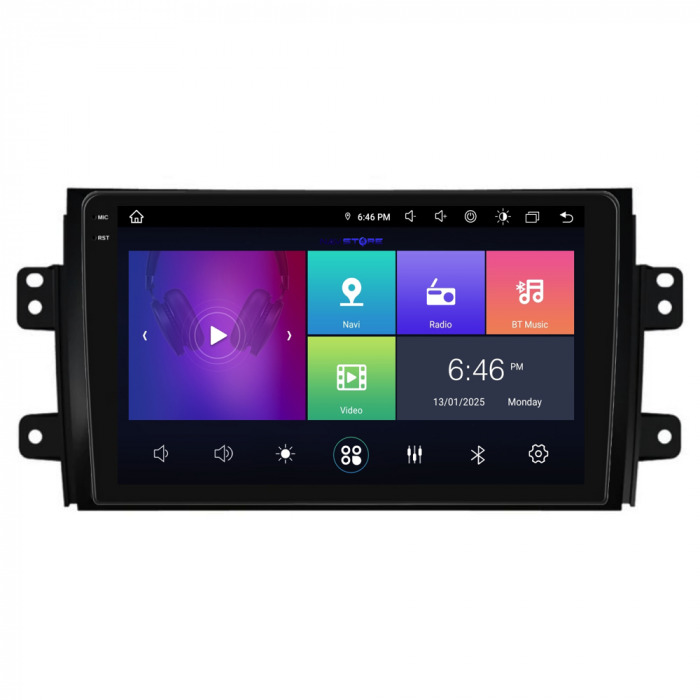Navigatie Dedicata Suzuki SX4 (2006-2012), 9Inch 4Gb Ram, 64Gb Stocare, Carplay [7]