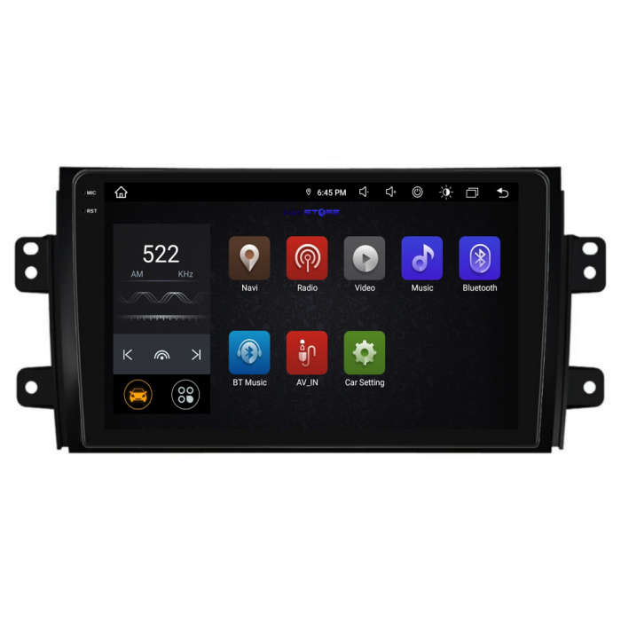 Navigatie Dedicata Suzuki SX4 (2006-2012), 9Inch 8Gb Ram, 256Gb Stocare, Carplay [6]