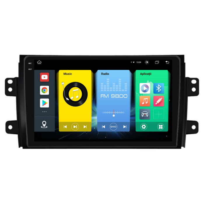 Navigatie Dedicata Suzuki SX4 (2006-2012), 9Inch 8Gb Ram, 256Gb Stocare, Carplay [7]