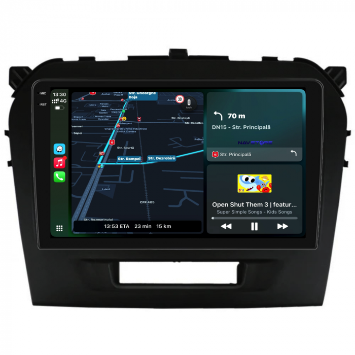 Navigatie Dedicata Suzuki Vitara (2014-2019), 9Inch, 6Gb Ram, 128Gb Stocare, Carplay [2]