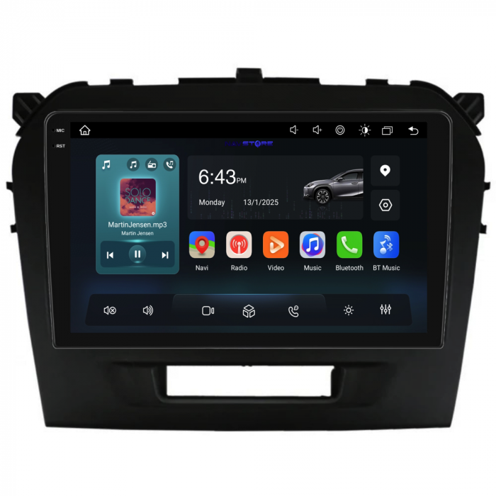 Navigatie Dedicata Suzuki Vitara (2014-2019), 9Inch, 6Gb Ram, 128Gb Stocare, Carplay [5]