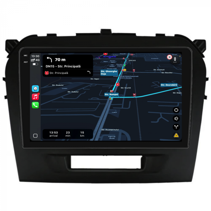 Navigatie Dedicata Suzuki Vitara (2014-2019), 9Inch, 6Gb Ram, 128Gb Stocare, Carplay [3]