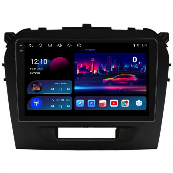 Navigatie Dedicata Suzuki Vitara (2014-2019), 9Inch, 6Gb Ram, 128Gb Stocare, Carplay [4]