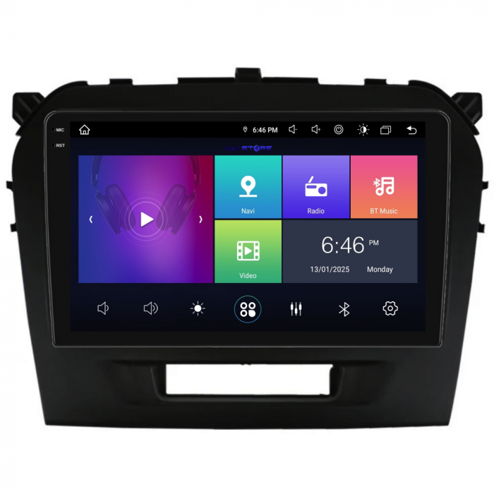 Navigatie Dedicata Suzuki Vitara (2014-2019), 9Inch, 8Gb Ram, 256Gb Stocare, Carplay [7]