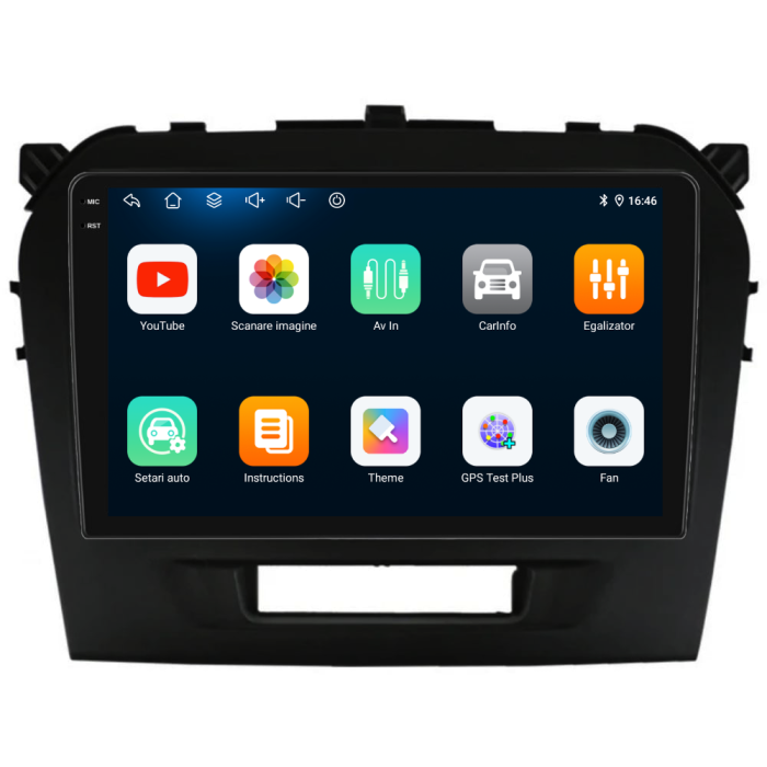 Navigatie Dedicata Suzuki Vitara (2014-2019),QuadCore, 9Inch, 4Gb Ram, 64Gb Stocare, Carplay [6]
