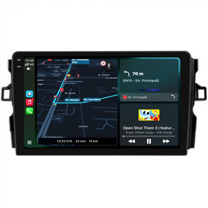 Navigatie Dedicata Toyota Auris (2006 - 2012), 10Inch, 6Gb Ram, 128Gb Stocare, Carplay [2]