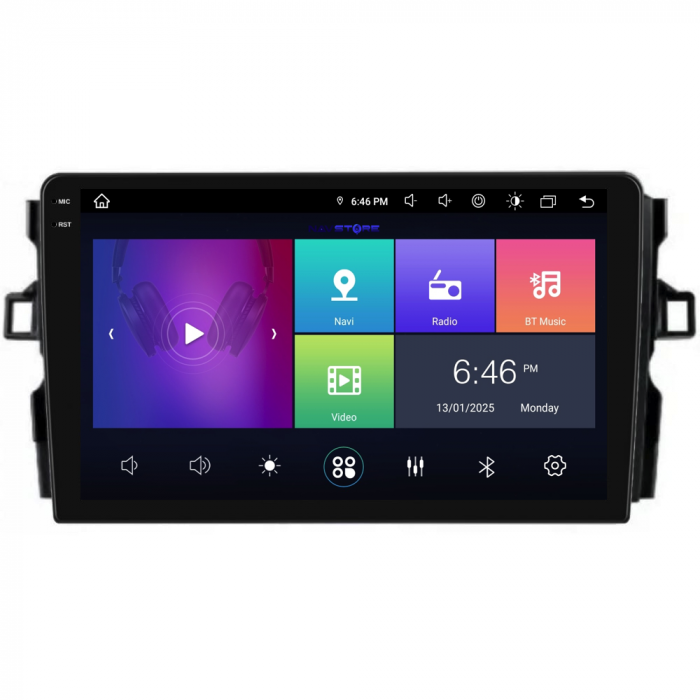 Navigatie Dedicata Toyota Auris (2006 - 2012), 10Inch, 8Gb Ram, 256Gb Stocare, Carplay [7]