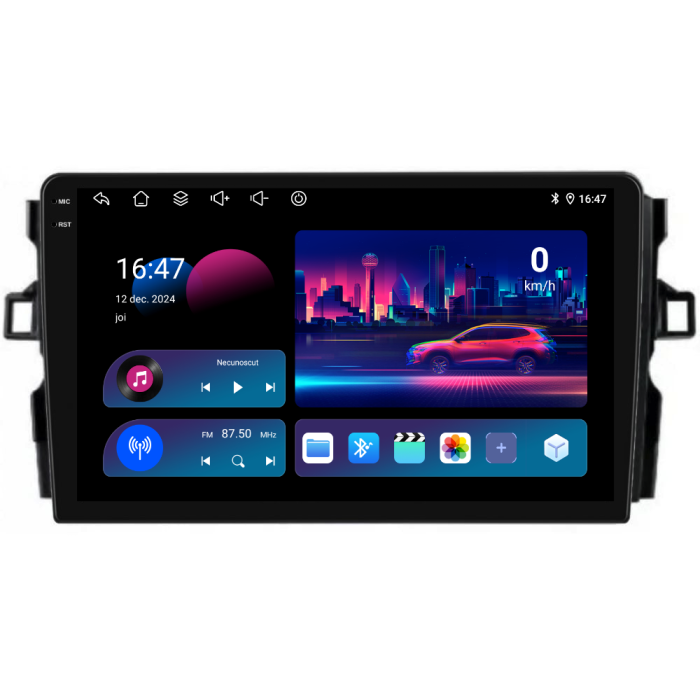 Navigatie Dedicata Toyota Auris (2006 - 2012), 9Inch, 2Gb Ram, 32Gb Stocare, Carplay [4]