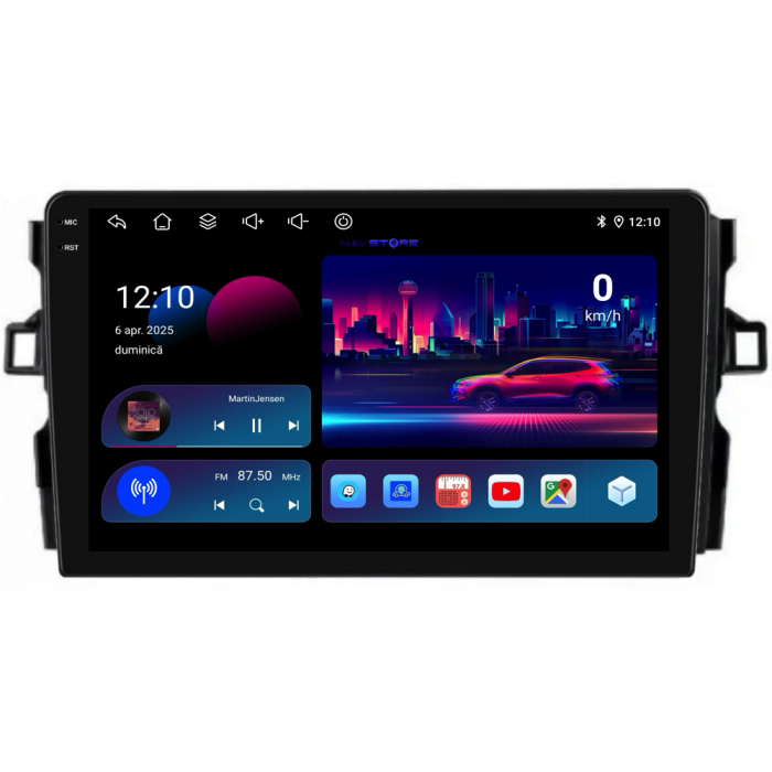 Navigatie Dedicata Toyota Auris (2006 - 2012),QuadCore, 10Inch, 4Gb Ram, 64Gb Stocare, Carplay [4]