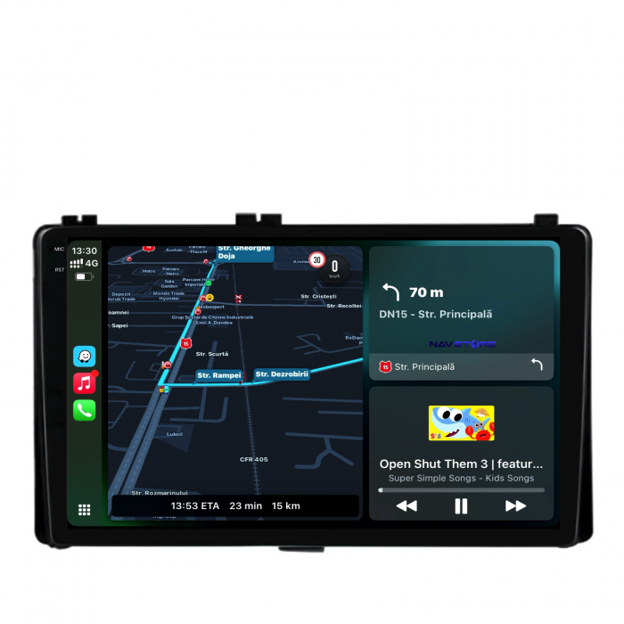 Navigatie Dedicata Toyota Auris, Corolla (2015-2019), 9 Inch, 6Gb Ram, 128Gb stocare, Carplay [2]