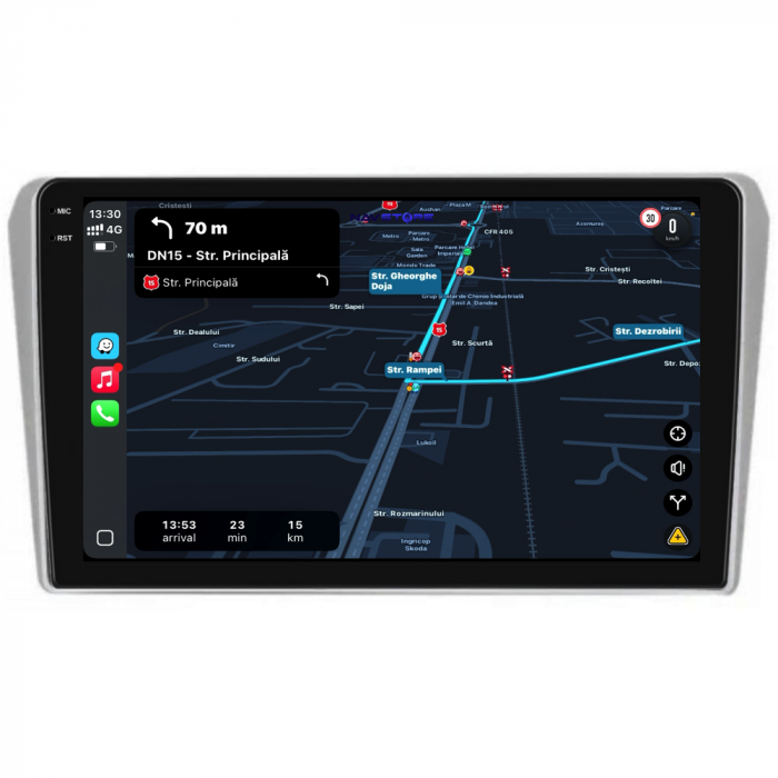 Navigatie Dedicata Toyota Avensis (2002-2008),QuadCore, 9 Inch, 4Gb Ram, 64Gb stocare, Carplay [3]