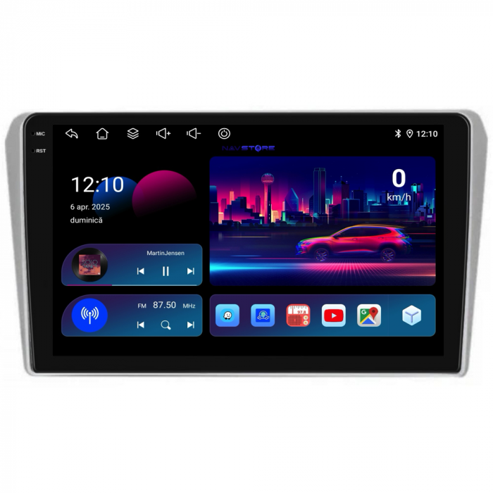 Navigatie Dedicata Toyota Avensis (2002-2008),QuadCore, 9 Inch, 4Gb Ram, 64Gb stocare, Carplay [4]