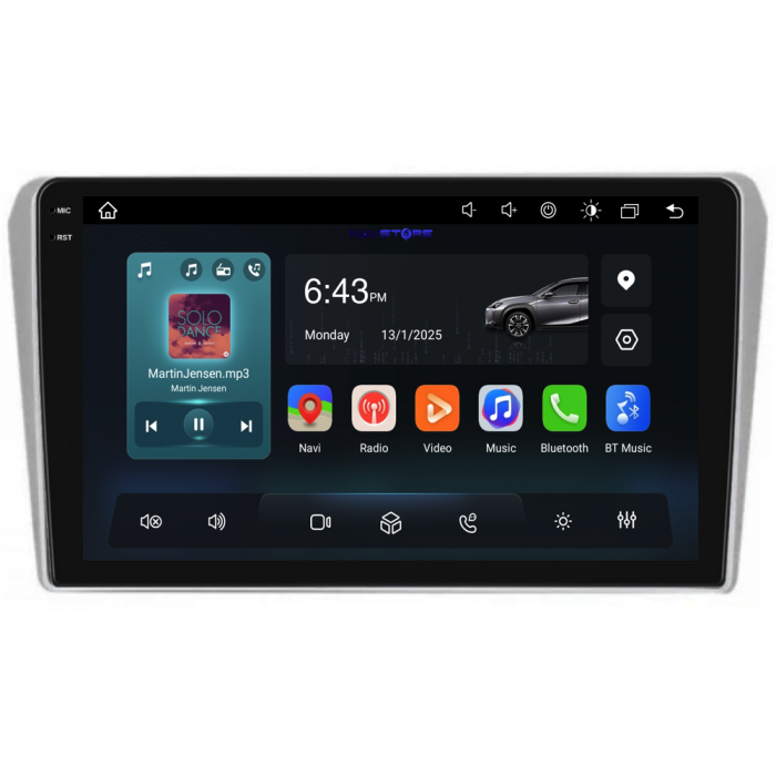Navigatie Dedicata Toyota Avensis (2002-2008),QuadCore, 9 Inch, 4Gb Ram, 64Gb stocare, Carplay [6]