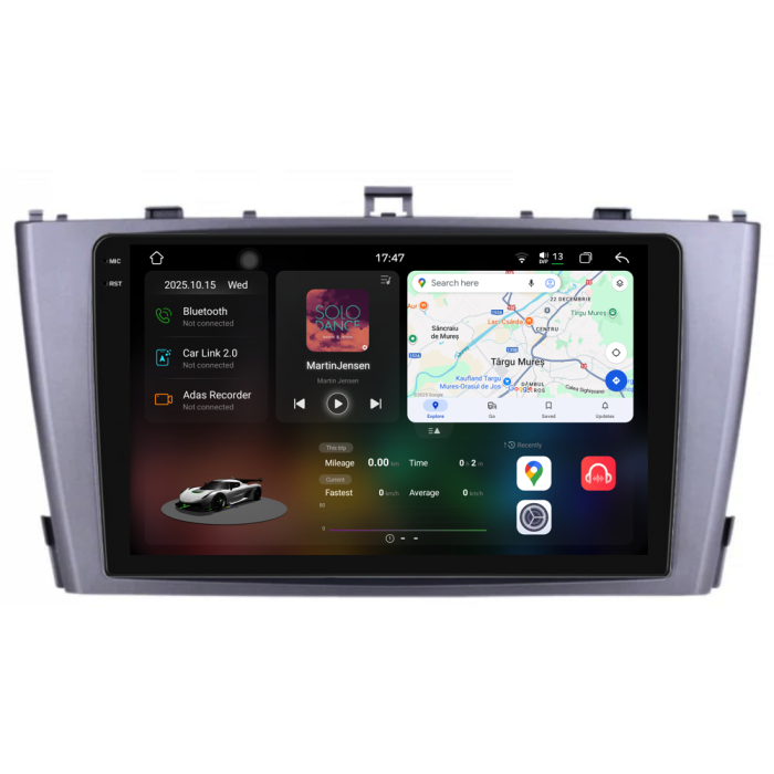 Navigatie Dedicata Toyota Avensis (2008-2015), 2K, 12Gb Ram, 256Gb Stocare, Carplay [1]