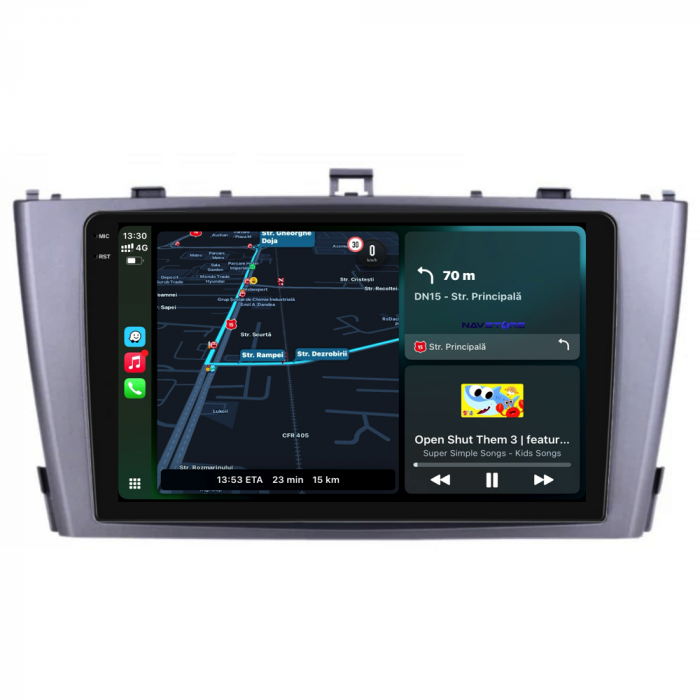 Navigatie Dedicata Toyota Avensis (2008-2015), 9Inch, 6Gb Ram, 128Gb Stocare, Carplay [2]