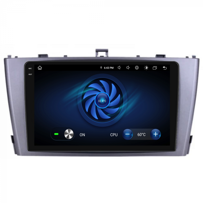 Navigatie Dedicata Toyota Avensis (2008-2015),QuadCore, 9Inch, 4Gb Ram, 64Gb Stocare, Carplay [7]