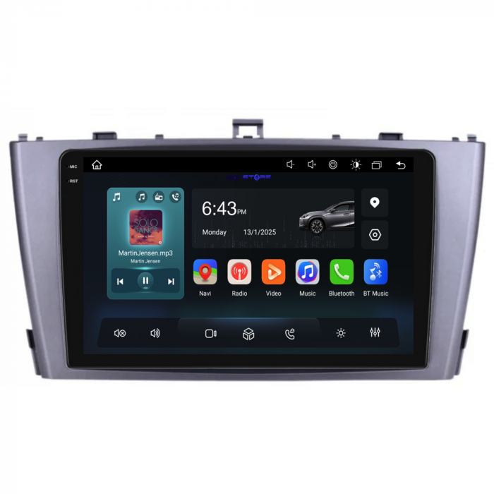 Navigatie Dedicata Toyota Avensis (2008-2015),QuadCore, 9Inch, 4Gb Ram, 64Gb Stocare, Carplay [5]