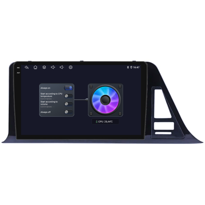 Navigatie Dedicata Toyota CHR (2016-2020), 2K, 8Gb Ram, 256Gb Stocare, Carplay [8]