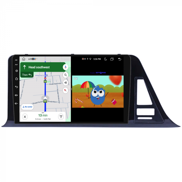 Navigatie Dedicata Toyota CHR (2016 - 2020), 9Inch, 6Gb Ram, 128Gb Stocare, Carplay [5]