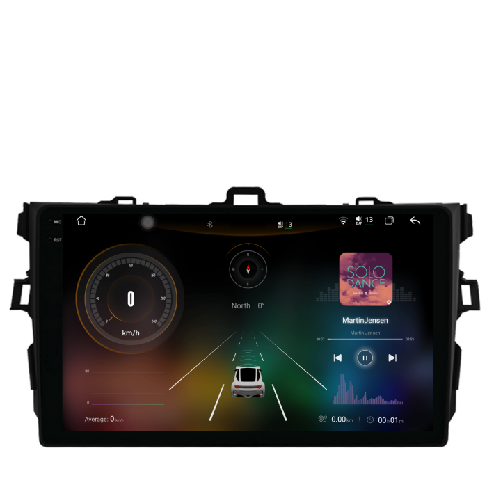 Navigatie Dedicata Toyota Corolla (2006-2013), 2K, 12Gb Ram, 256Gb Stocare, Carplay [2]