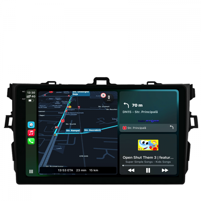 Navigatie Dedicata Toyota Corolla (2006-2013), 9Inch, 2Gb Ram, 32Gb Stocare, Carplay [2]