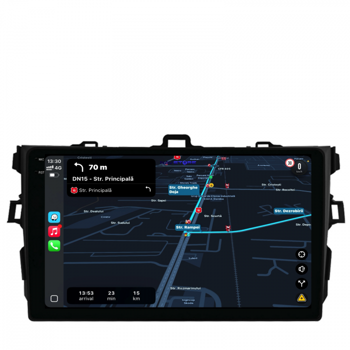 Navigatie Dedicata Toyota Corolla (2006-2013), 9Inch, 2Gb Ram, 32Gb Stocare, Carplay [3]
