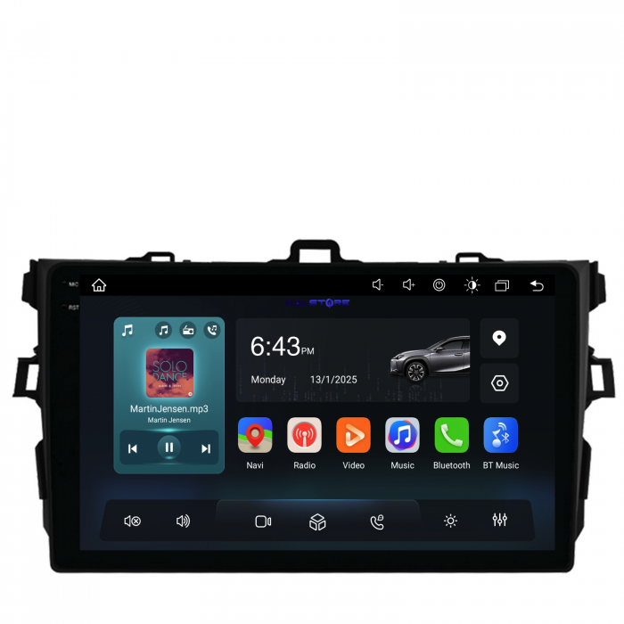 Navigatie Dedicata Toyota Corolla (2006-2013), 9Inch, 2Gb Ram, 32Gb Stocare, Carplay [5]